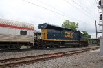 CSX 1713 on W001 Geometry train